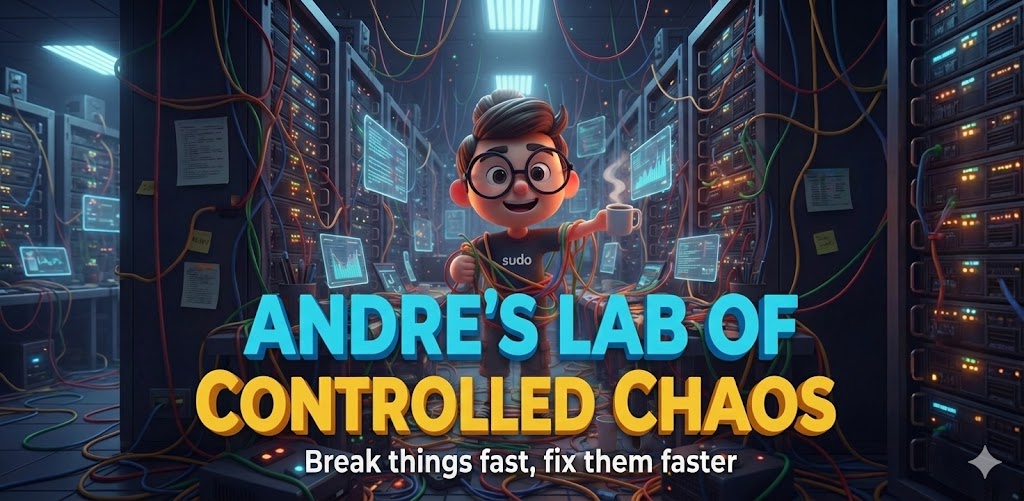 Andre's Lab of Controlled Chaos banner